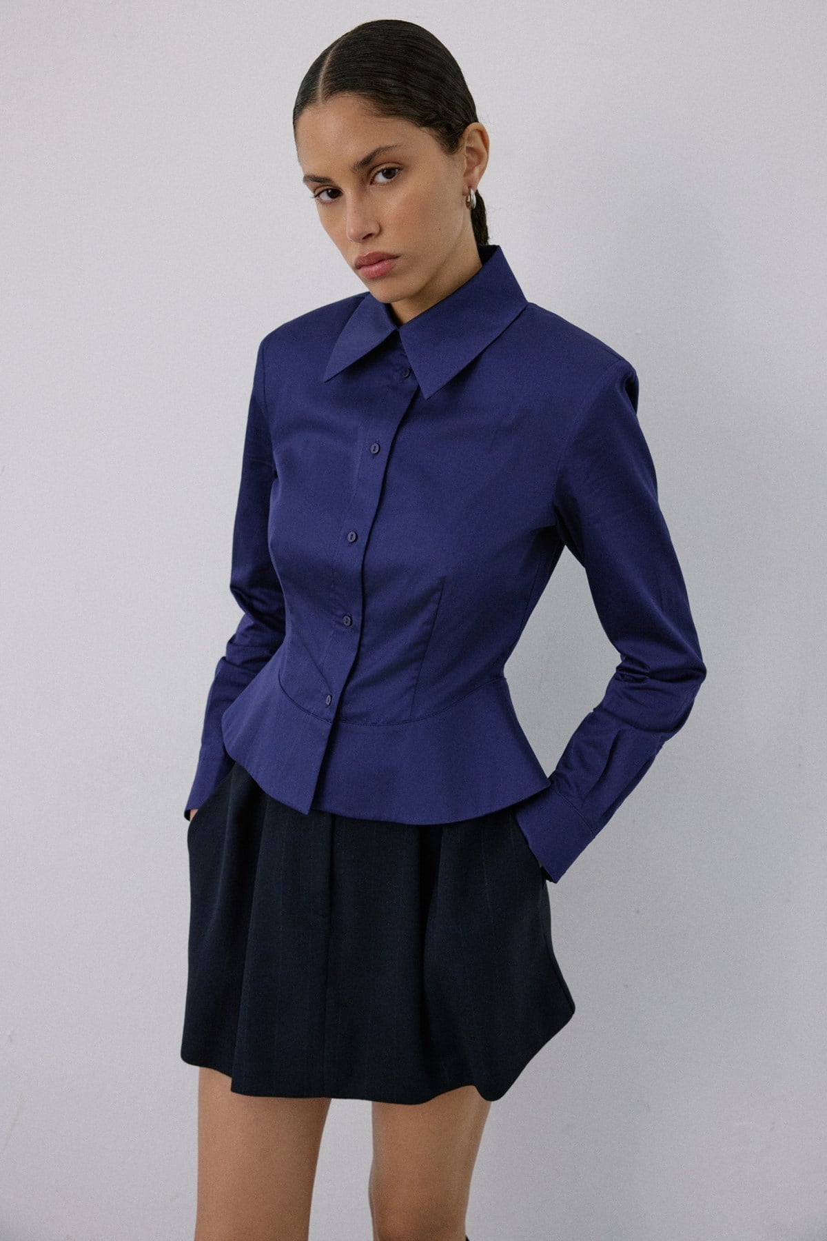 Padded Long Sleeve  Shirt