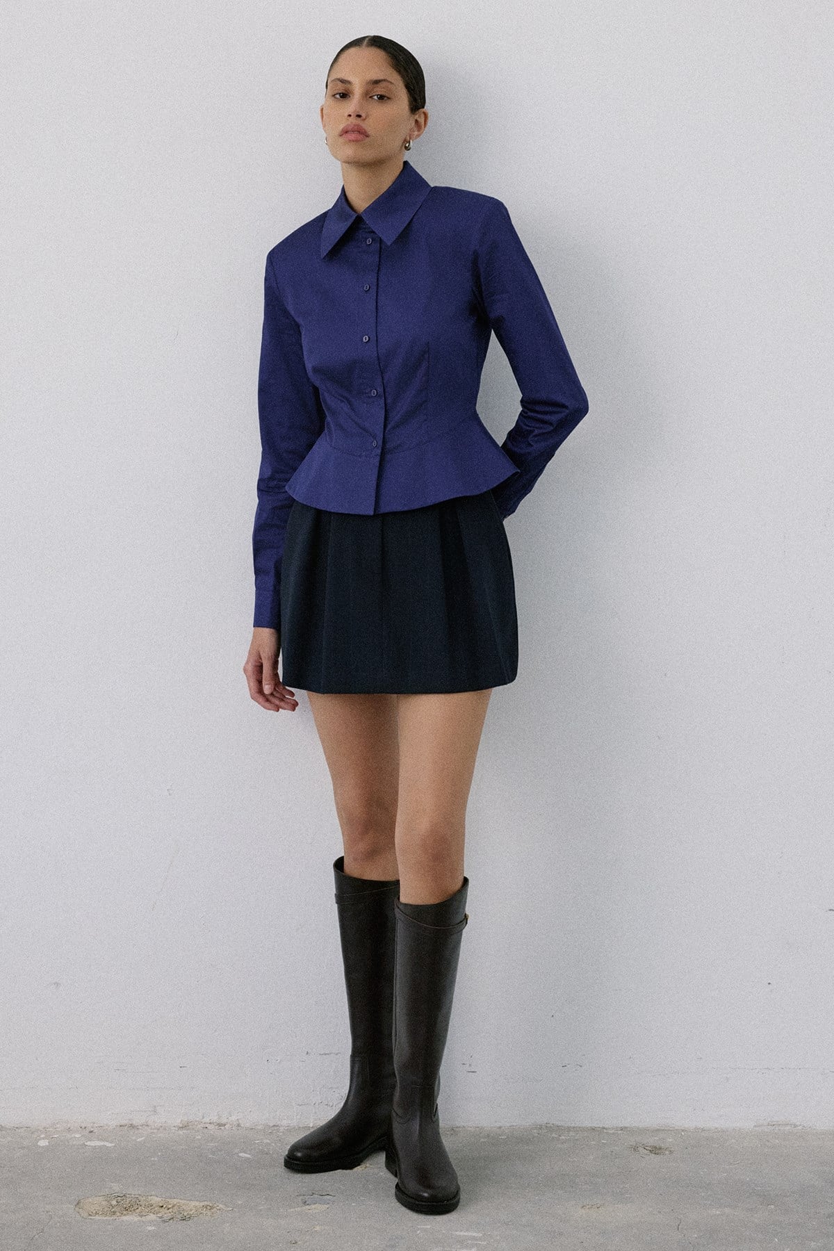 Padded Long Sleeve  Shirt