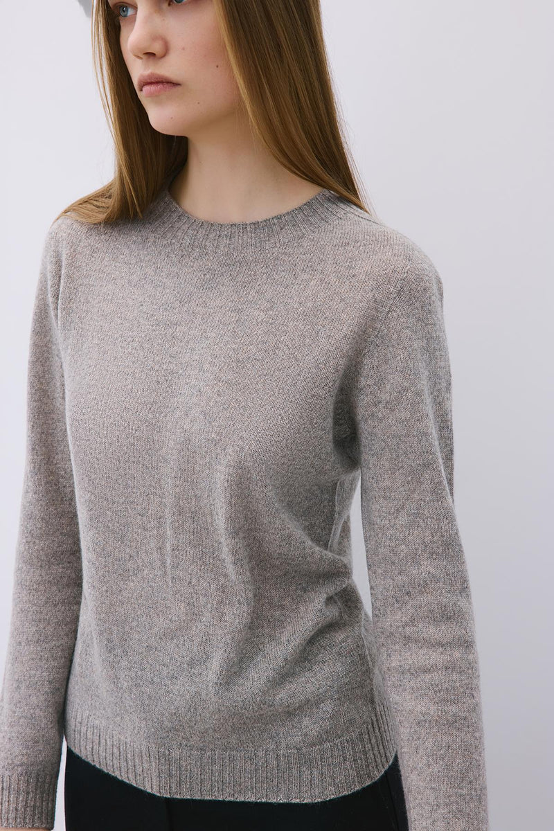 Cashmere Basic Knit Blouse