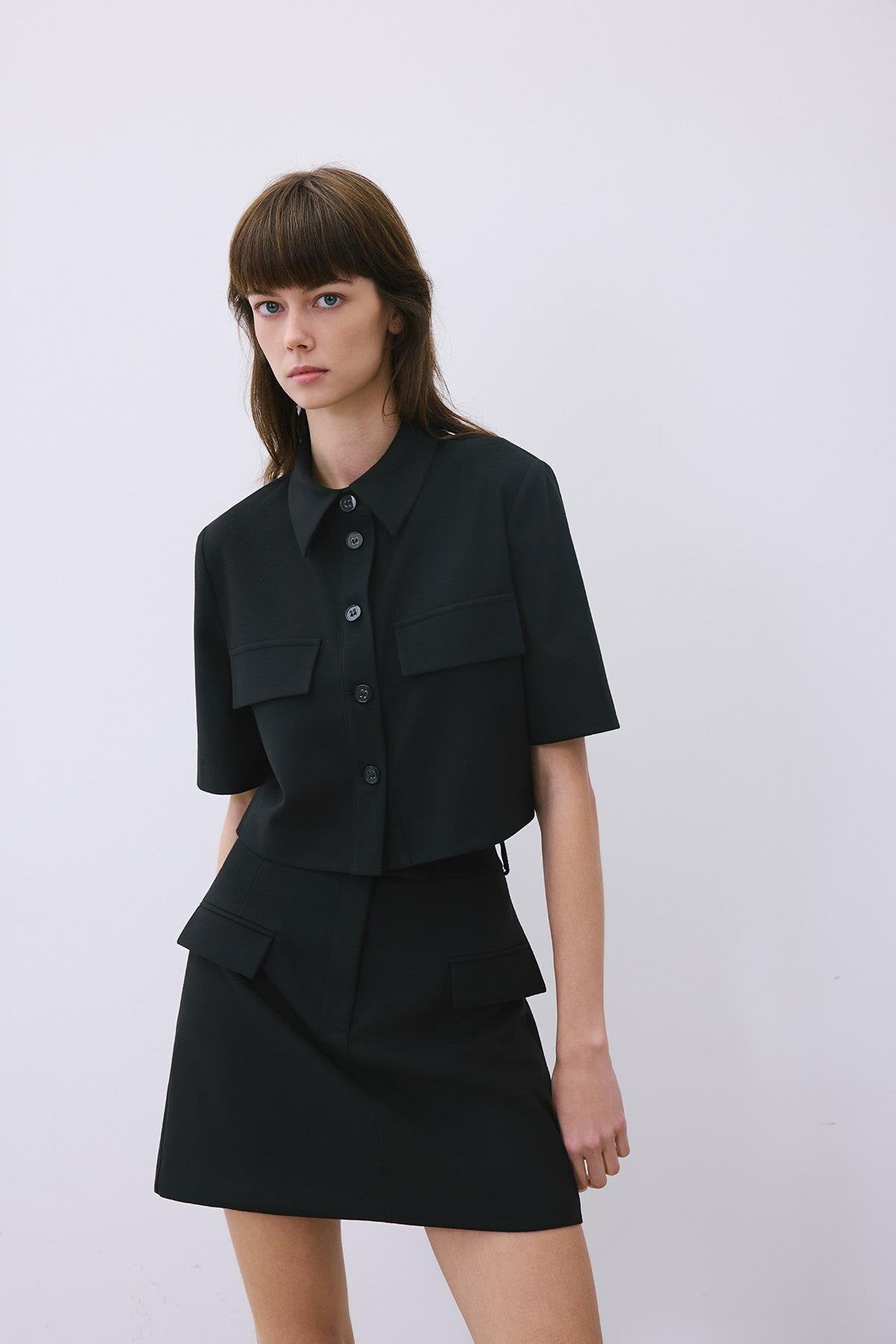 Wool Button-Up Shirt